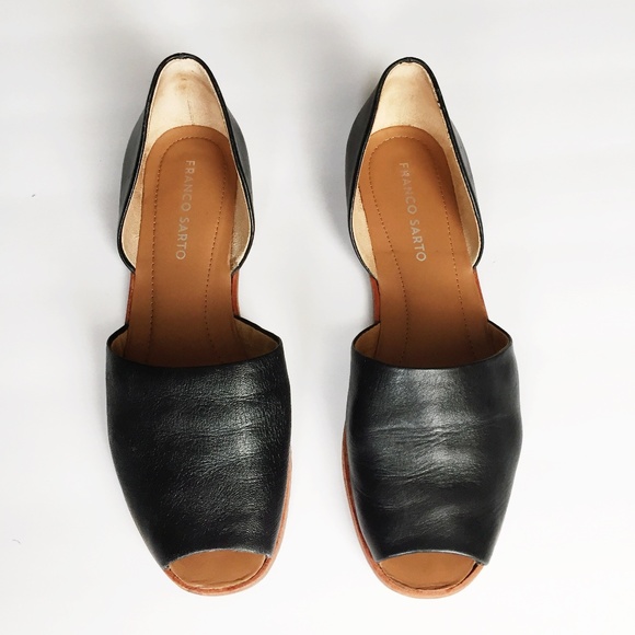 Franco Sarto Shoes - Franco Sarto Black Flats
